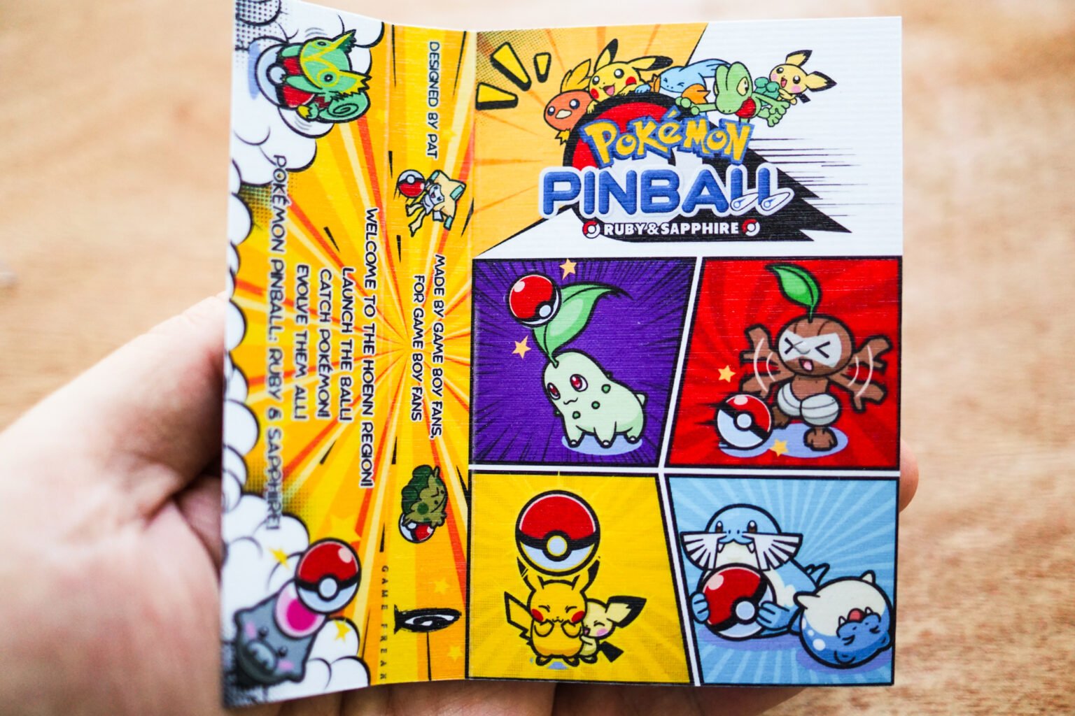 Pokémon Pinball: Ruby & Sapphire – RetroBox by Pat